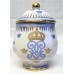 RORSTRAND GRIPSHOLM PATTERN CRÈME CUP & LID – LIMITED EDITION KINGS OF SWEDEN SERIES – GUSTAV V (1907-1950)